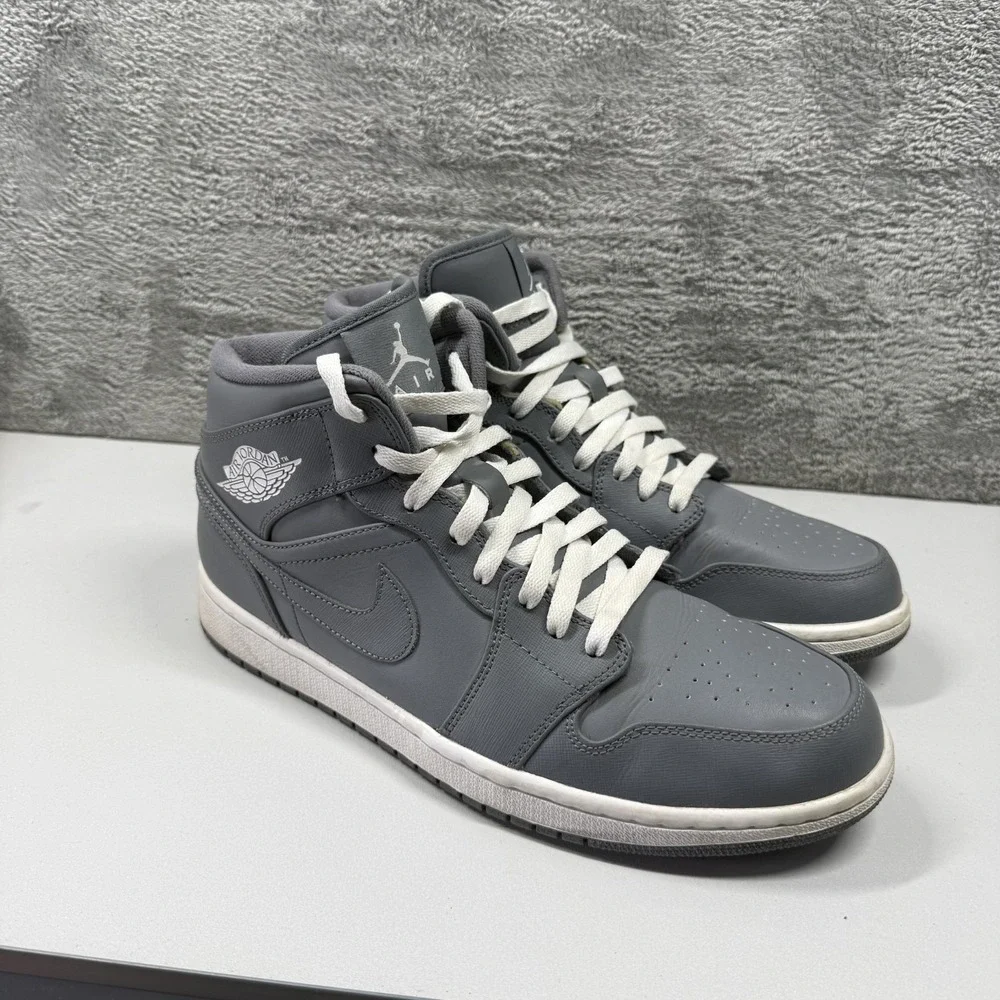 Air Jordan Original Retro Mens Size 11 Cool Grey 554724-003 Air Jordan 1 Mid
